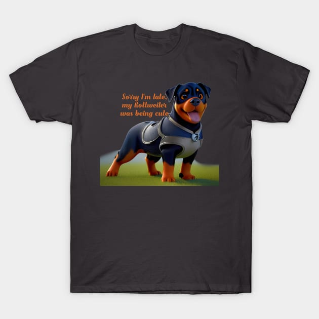 My Rottie T-Shirt by Spazashop Designs